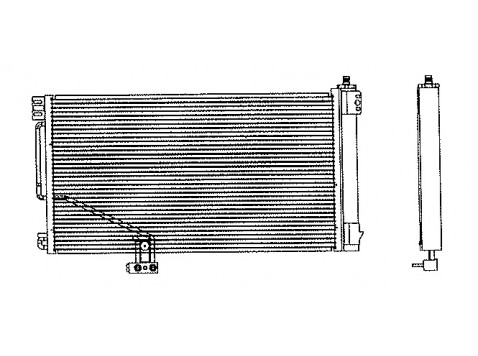 Condenser MB C-Class W203